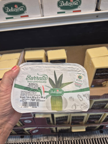 Delizia Italian Burrata - 1 x 200 Grams